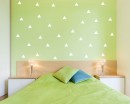 Triangle Pattern Wall Decal Nursery Modern Vinyl Sticker